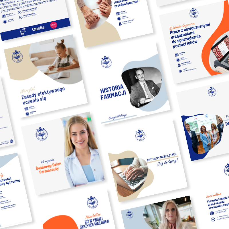 social media dla Okręgowa Izba Aptekarska